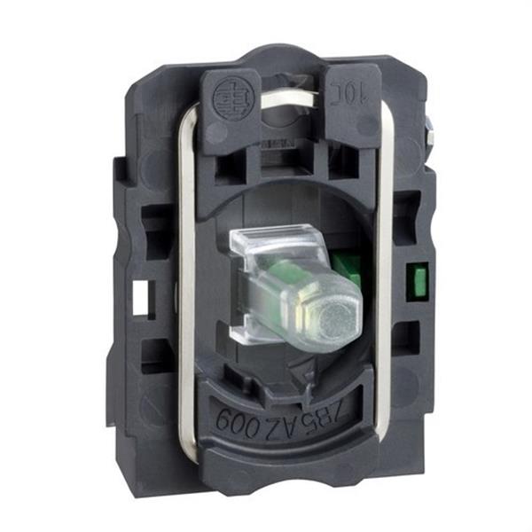 SCHNEIDER ELECTRIC ZB5AW0M31 *Cuerpo diámetro 22mm 230-240V 1 NA con LED verde tornillo embellecedor plástico