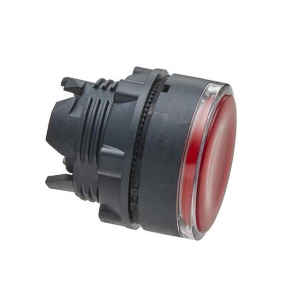 SCHNEIDER ELECTRIC ZB5AW343 Cabeza pulsador luminoso diámetro 22 rasante roja embellecedor plástico
