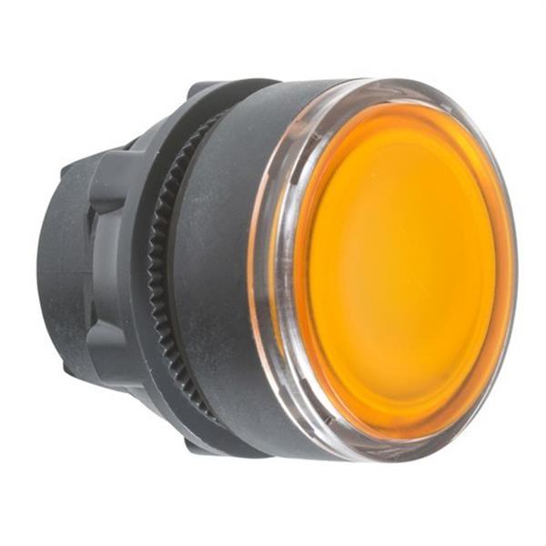 SCHNEIDER ELECTRIC ZB5AW353 Cabeza pulsador luminoso diámetro 22 rasante amarilla embellecedor plástico