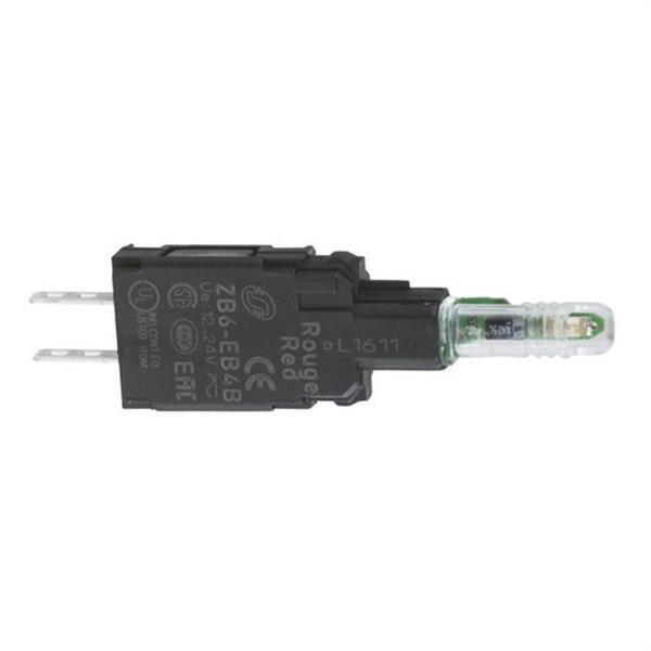 SCHNEIDER ELECTRIC ZB6EB5B Cuerpo piloto diámetro 16 12-24V amarillo LED integrado