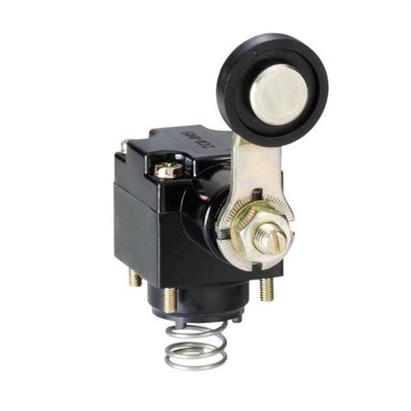 TELEMECANIQUE ZCKD31 Cabeza giratoria con leva con roldana de termoplástico para actuación desde izquierda+derec