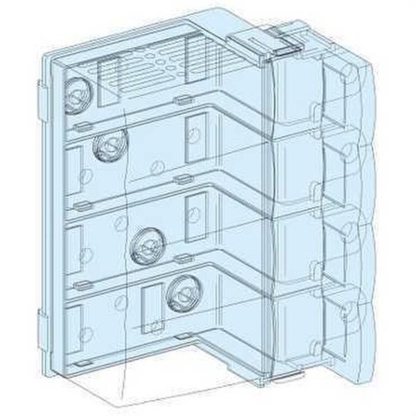SCHNEIDER ELECTRIC 04060 Bloque conexión NS250 horizontal al POWERCLIP