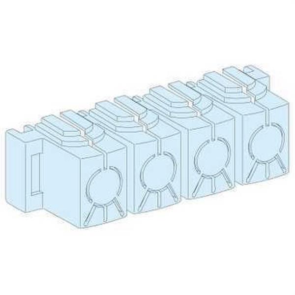 SCHNEIDER ELECTRIC 04150 Juego cubrebornes terminal Powerclip (8u)