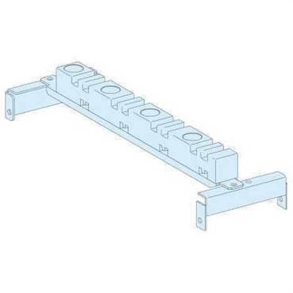SCHNEIDER ELECTRIC 04663 Soporte inferior para barras planas vertical en pasillo lateral ancho 150mm (5/10mm)