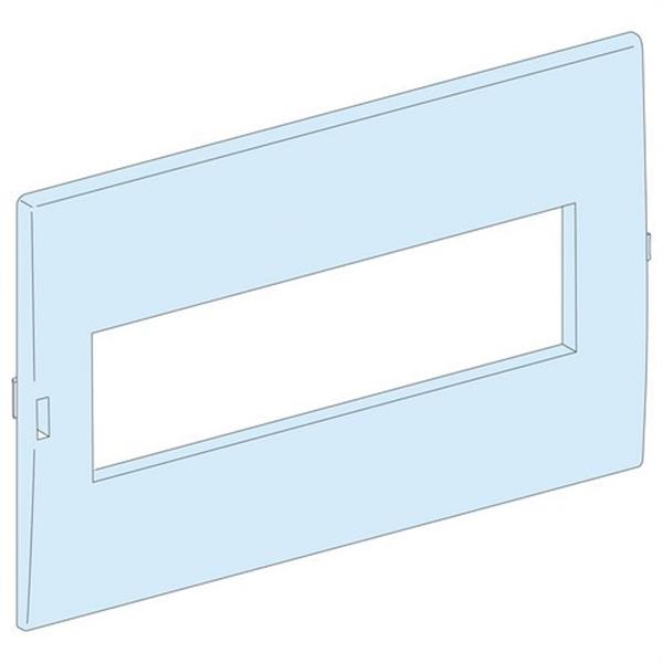 SCHNEIDER ELECTRIC 10200 Tapa frontal visible con 12 módulos