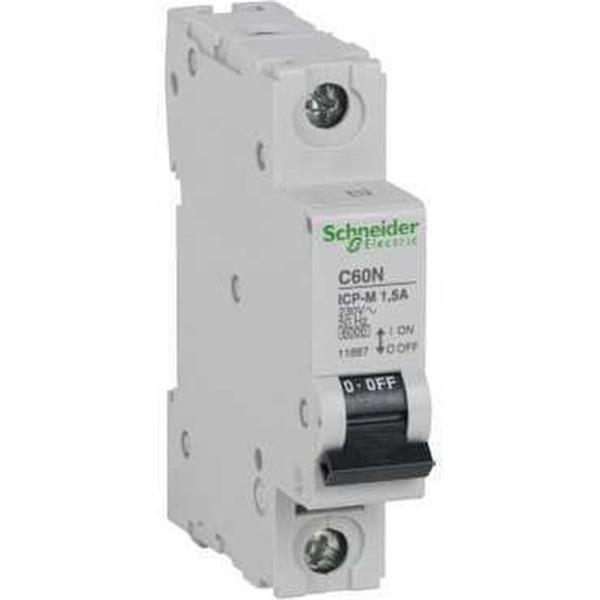 SCHNEIDER ELECTRIC 11892 Interruptor magnetotérmico C60N ICP-M 1P 10A