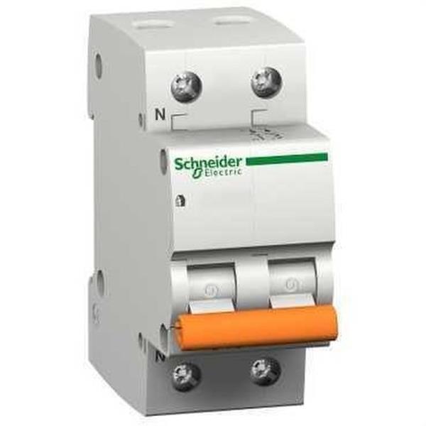 SCHNEIDER ELECTRIC 12510 Interruptor magnetotérmico DOMAE 6kA C 1P+N 20A