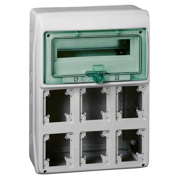 SCHNEIDER ELECTRIC 13181 Cofre KAEDRA 12 + 1 módulo 6 abertura 90x100