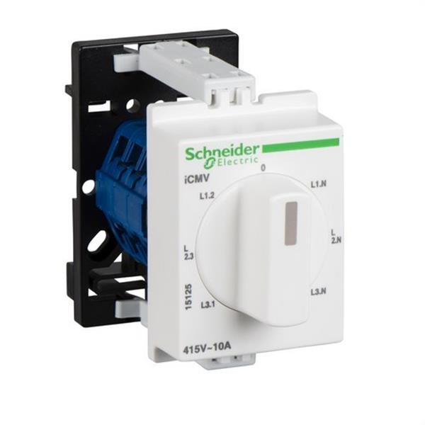 SCHNEIDER ELECTRIC 15125 Conmutador rotativo CMV 10A 415V CA