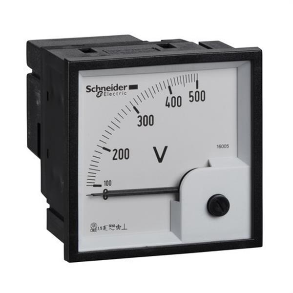 SCHNEIDER ELECTRIC 16005 Voltímetro directo 0-500V