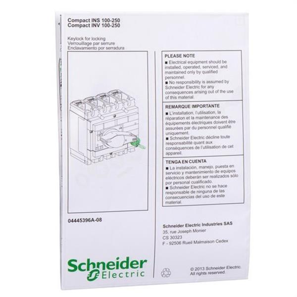 SCHNEIDER ELECTRIC 31087 Disparador enclavamiento para cerradura INS250