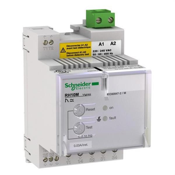 SCHNEIDER ELECTRIC 56130 Relé diferencial RH10M 220-240V CA 0,03A