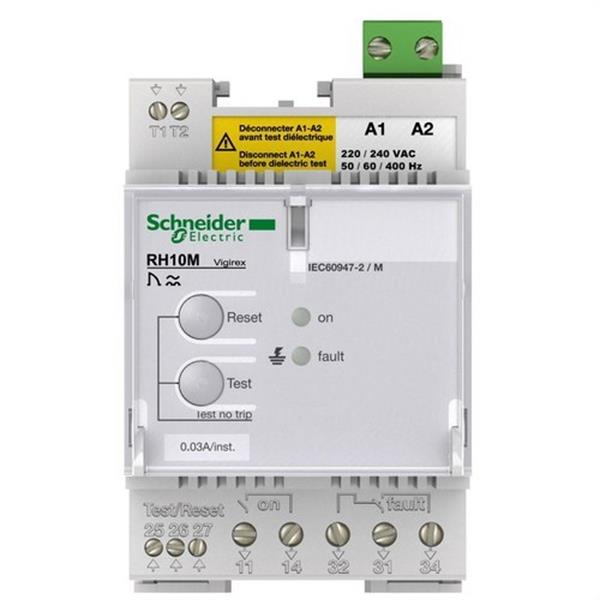 SCHNEIDER ELECTRIC 56135 Relé diferencial RH10M 220-240V CA 0,3A
