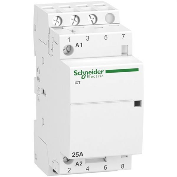 SCHNEIDER ELECTRIC A9C20833 Contactor ICT 25A 3 NA 230/240V CA