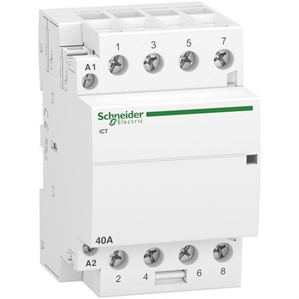SCHNEIDER ELECTRIC A9C20844 Contactor ICT 40A 4 NA 230/240V CA
