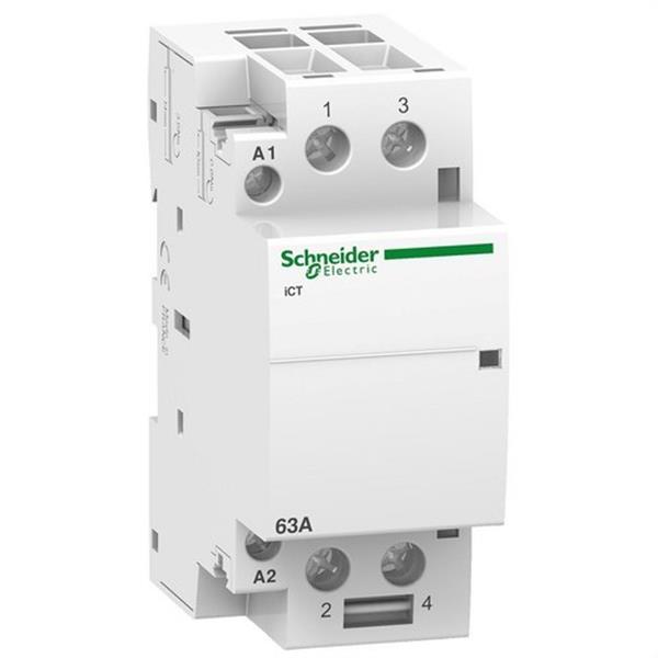 SCHNEIDER ELECTRIC A9C20862 Contactor ICT 63A 2 NA 230/240V CA