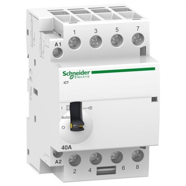 SCHNEIDER ELECTRIC A9C21844 Contactor ICT 40A 4 NA 230/240V CA
