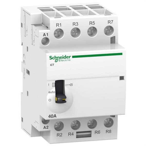 SCHNEIDER ELECTRIC A9C21864 Contactor ICT 63A 4 NA 230/240V CA