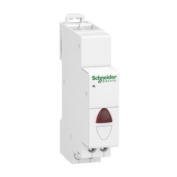 SCHNEIDER ELECTRIC A9E18320 Piloto simple IIL 110-230V CA rojo
