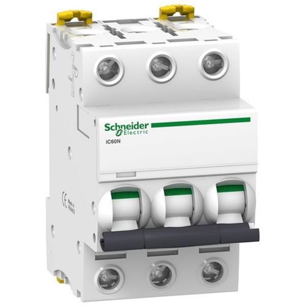 SCHNEIDER ELECTRIC A9F75320 Interruptor automático magnetotérmico iC60N 3P 20A curva-D