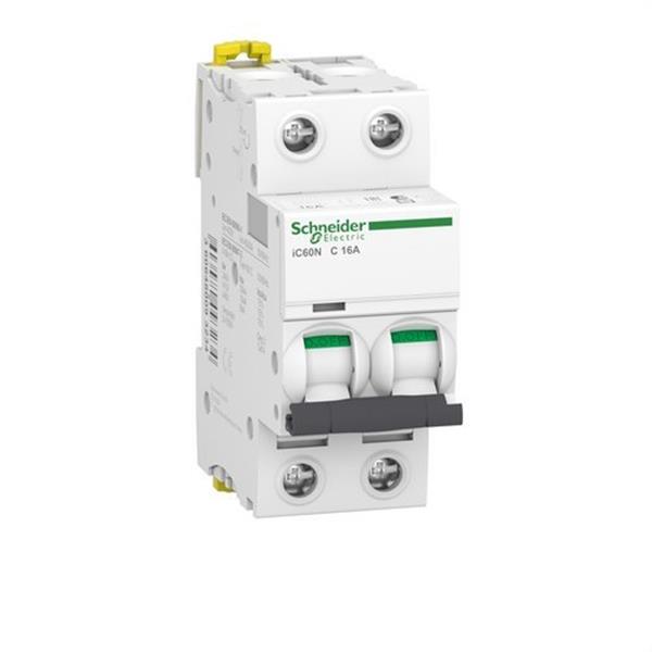 SCHNEIDER ELECTRIC A9F79216 Interruptor automático magnetotérmico iC60N 2P 16A curva-C