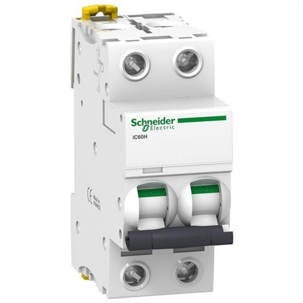 SCHNEIDER ELECTRIC A9F89210 INTERRUPTOR AUTOMÁTICO MAGNETOTÉRMICO iC60H 2P 10A CURVA-C