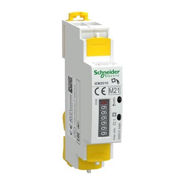 SCHNEIDER ELECTRIC A9MEM2010 Contador energía IEM2010 monofásico +Impulsos