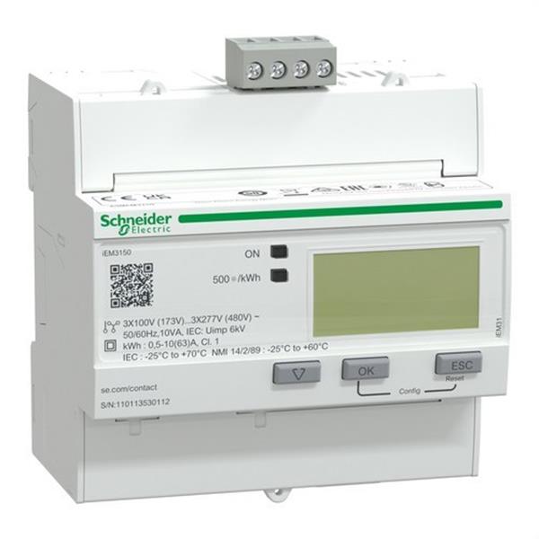 SCHNEIDER ELECTRIC A9MEM3150 Contador energía IEM3150Kwh medida directa 63A