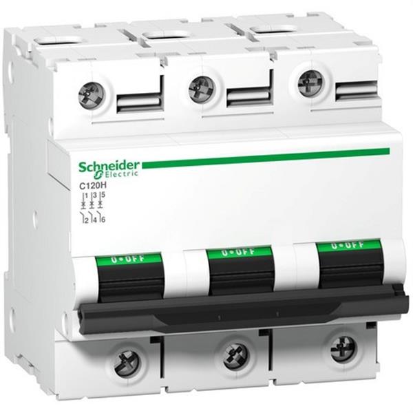 SCHNEIDER ELECTRIC A9N18470 Interruptor automático magnetotérmico C120H 3P 125A curva-C