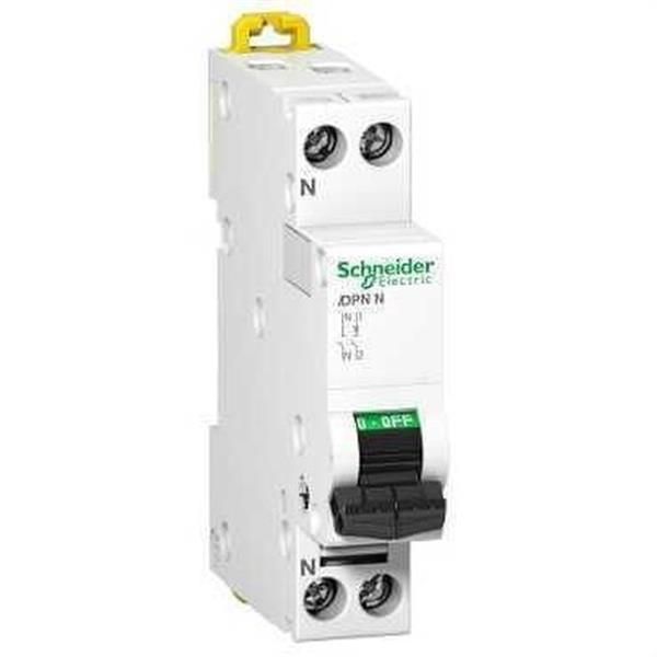 SCHNEIDER ELECTRIC A9N21567 Interruptor magnetotérmico IDPNN 1P+N 6000 curva-D 16A