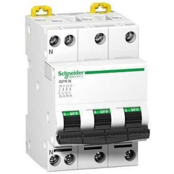 SCHNEIDER ELECTRIC A9N21598 Interruptor magnetotérmico IDPNN 3P+N 6000 curva-C 20A