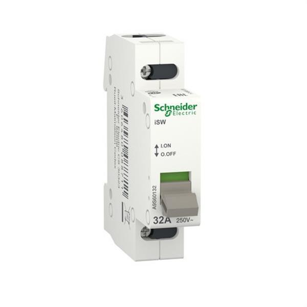 SCHNEIDER ELECTRIC A9S60132 Interruptor carga ISW 1P 32A 250V
