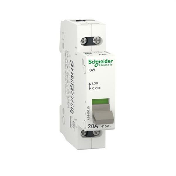 SCHNEIDER ELECTRIC A9S60220 Interruptor carga ISW 2P 20A 415V