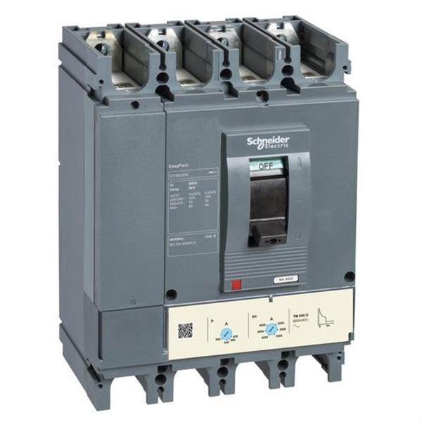 SCHNEIDER ELECTRIC LV540312 Interruptor automático CVS400F TM400D 4P 4R