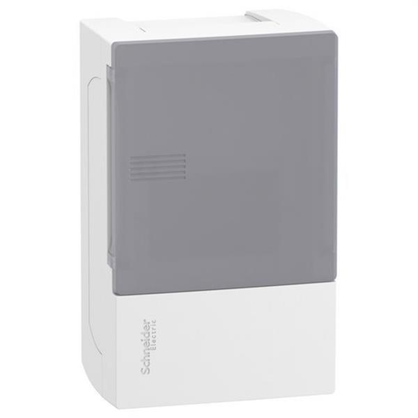 SCHNEIDER ELECTRIC MIP10104T Cofre mini PRAGMA superficie 4 módulos puerta ahumada