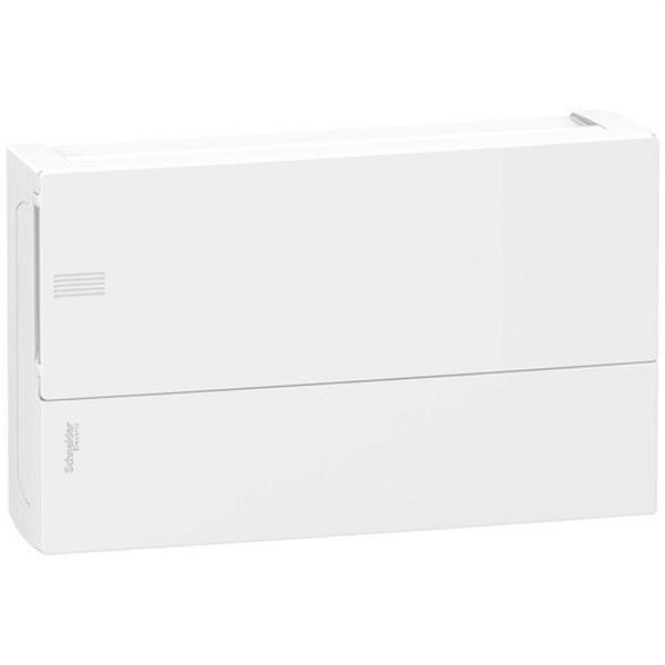 SCHNEIDER ELECTRIC MIP10118 Cofre mini PRAGMA superficie 18 módulos puerta plena