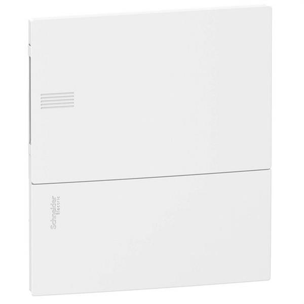 SCHNEIDER ELECTRIC MIP20108 Cofre mini PRAGMA empotrable 8 módulos puerta plena