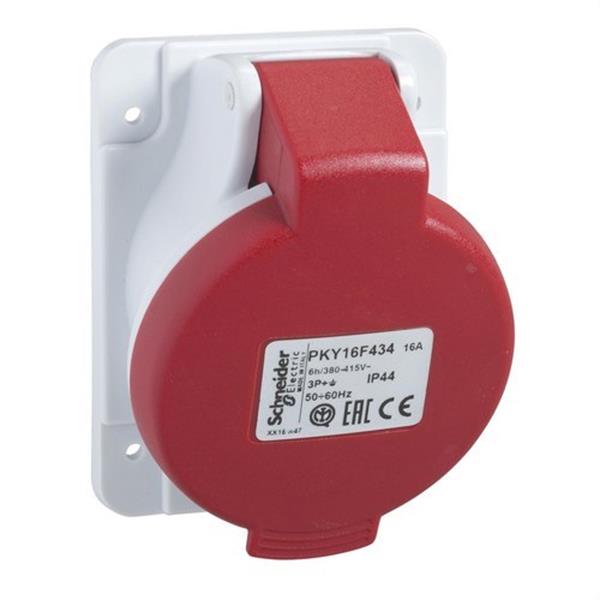 SCHNEIDER ELECTRIC PKY32F435 Base empotrar 32A 3P+N+TT 380-415V IP44