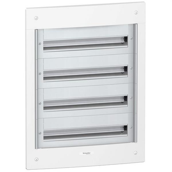 SCHNEIDER ELECTRIC PRA13834 *Cofre metálico PRAGMA24 empotrar 4 filas con 96 módulos sin puerta