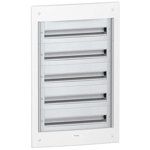 SCHNEIDER ELECTRIC PRA13835 *Cofre metálico PRAGMA24 empotrar 5 filas con 120 módulos sin puerta