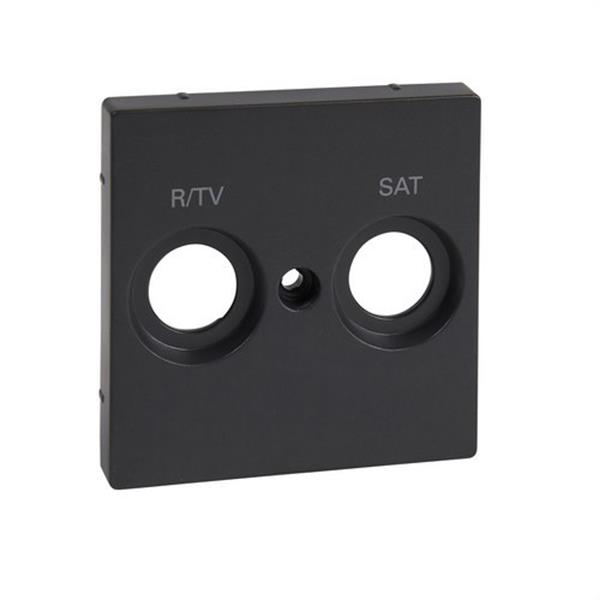 SCHNEIDER ELECTRIC MTN299214 Tapa R/TV-SAT ELEGANCE/AQUADESIGN antracita