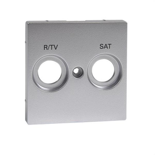 SCHNEIDER ELECTRIC MTN299260 Tapa R/TV-SAT ELEGANCE/AQUADESIGN aluminio