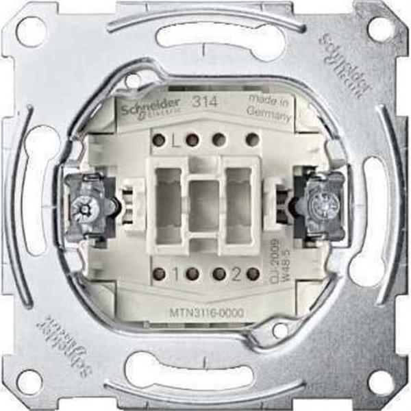 SCHNEIDER ELECTRIC MTN3116-0000 Conmutador 10A 250V de la gama ELEGANCE con función bidireccional