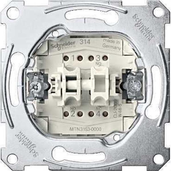 SCHNEIDER ELECTRIC MTN3153-0000 Pulsador doble 10A 250V 1 CA