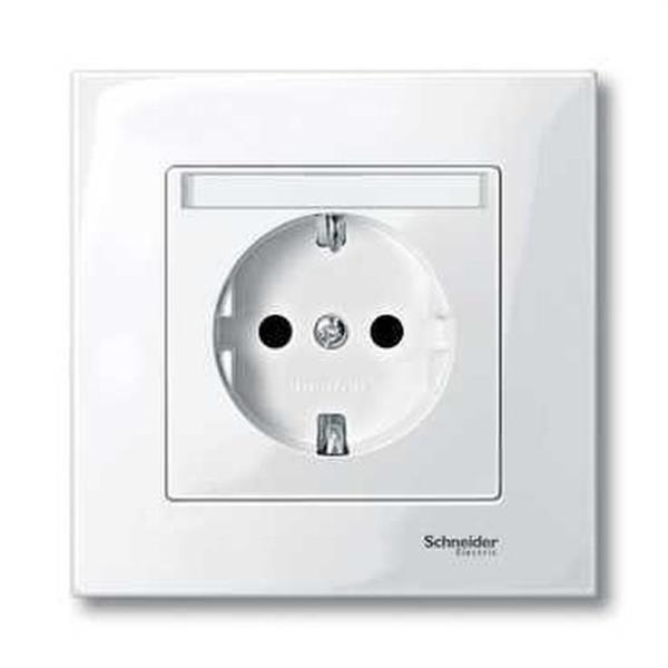 SCHNEIDER ELECTRIC MTN402119 MARCO 1 ELEMENTO ELEGANCE BLANCO