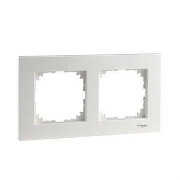 SCHNEIDER ELECTRIC MTN402219 MARCO 2 ELEMENTOS ELEGANCE BLANCO