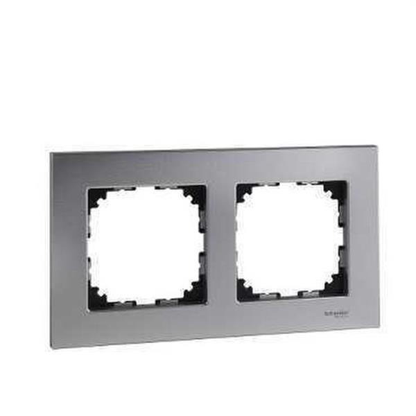 SCHNEIDER ELECTRIC MTN406260 *MARCO 2 ELEMENTOS ELEGANCE ALUM.