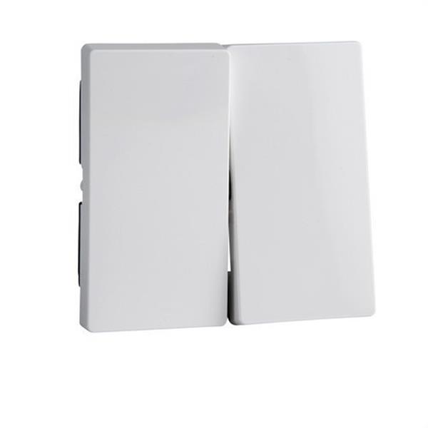 SCHNEIDER ELECTRIC MTN432525 Tecla doble ELEGANCE blanco activo