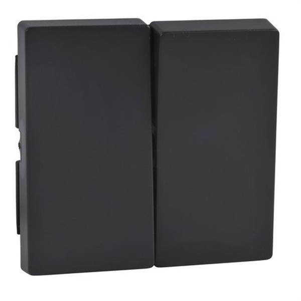 SCHNEIDER ELECTRIC MTN433514 Tecla doble ELEGANCE antracita