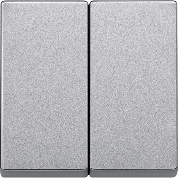 SCHNEIDER ELECTRIC MTN433560 Tecla doble ELEGANCE aluminio